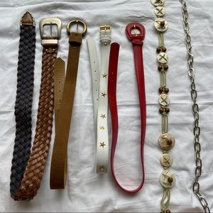 ❣️Set of SIX belts❣️